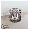 Image 1 : MORGANITE  RING