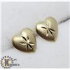 Image 2 : 14K HEART SHAPED EARRINGS