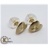Image 3 : 14K HEART SHAPED EARRINGS