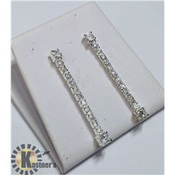 SILVER CZ EARRINGS