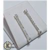 Image 1 : SILVER CZ EARRINGS