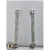 Image 4 : SILVER CZ EARRINGS