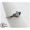 Image 3 : SILVER HEART SHAPED GEMSTONE RING