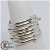 Image 1 : SILVER 7 RINGS RING