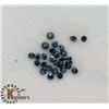 Image 3 : GENUINE ASSORTED BLUE DIAMOND (0.4CT)