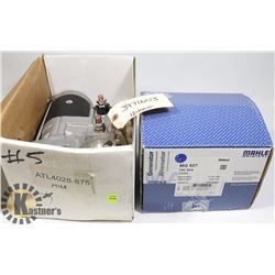 ALTERNATOR AND STARTER