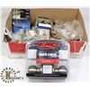 Image 1 : BOX OF DOOR LOCKS: DOREX, WEISER, NAILS AND SCREWS