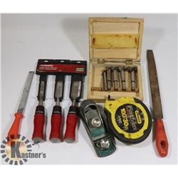 LOT OF ASSORTED TOOLS INCLUDING,