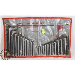 BRICO 25PC HEX KEY SET