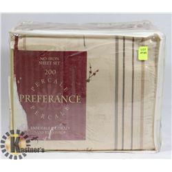 NEW KING SIZE ENSEMBLE BED SHEETS AND DUVET COVER