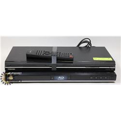 LOT OF 2 -LG BLU RAY PLAYER AND TOSHIBA DVD PLAYER