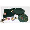 Image 1 : VINTAGE BOY SCOUTS ITEMS 2 HATS