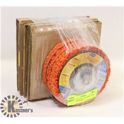 PAF OF 4 SANDING BACKING PADS AND 3 RAPID STRIP