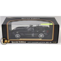 MAISTO 1/18 SCALE DIE CAST 2003 DODGE VIPER SRT-10