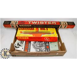 WEIDER TWISTER AND CANADIAN BIG 3 STEEL EXPANDERS