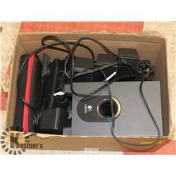 LOGITECH COMPUTER SPEAKERS (6) & SUBWOOFER