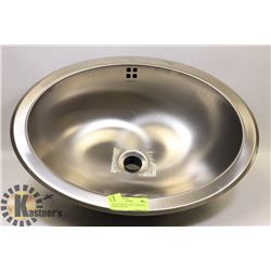 NEW STAINLESS STEEL SINK WITH OVERFLOW PAN