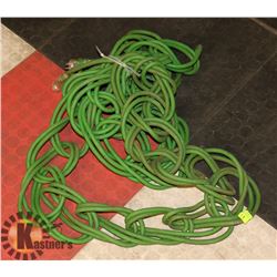 100' EXTENSION CORD, GREEN.