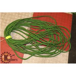 100' EXTENSION CORD, GREEN.