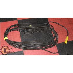 50' EXTENSION CORD BLACK.