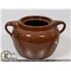 Image 1 : SUNBURST CERAMICS CROCK WITH HANDLES