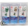 Image 1 : LOT OF 4 ANIMAL FLEXIBLE TIP THERMOMETER W/ FEVER