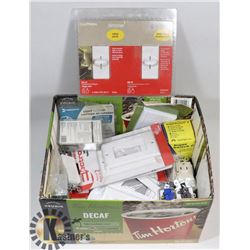 LOT OF MISC ELECTRICAL SUPPLIES