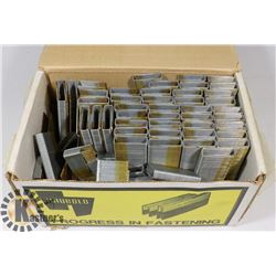 PARTIAL CASE OF KG738GDX WIRE STAPLES