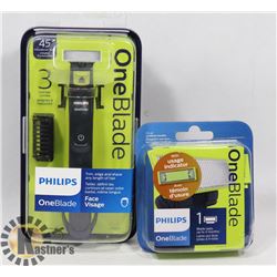 PHILIPS ONE BLADE RAZOR WITH REFILLS