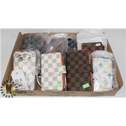 FLAT OF 11 VARIETY OF CELL PHONE CASES