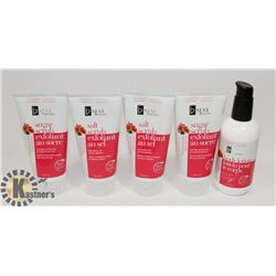 BAG OF BODY SCRUB AND LOTION