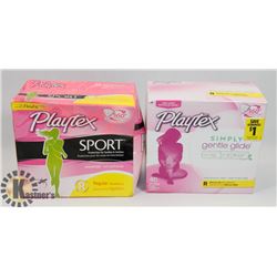 BAG OF PLAYTEX TAMPONS