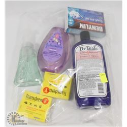 BAG OF ASSORTED DRUG STORE PRODUCT INCLUDING