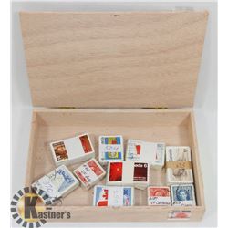 CIGAR BOX FILLED WITH 10X 100 BUNDLED AND