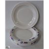 Image 1 : PACKAGE OF 6 OPAL CYPRESS 9" IVORY PLATES, MADE IN