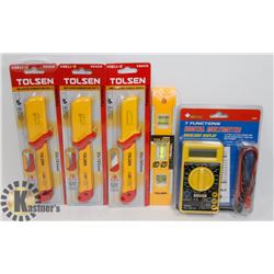 SET OF 3 TOLSEN INSULATED CABLE