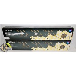 SET OF 2 NEW (3 PER SET) LIGHT STAKES. GENERAL,