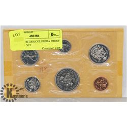 1871-1971 BRITISH COLUMBIA PROOF LIKE  COIN SET