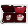 Image 1 : LOT OF 2 CANADA COINS 1984 $1 COIN, 1992 NOVA