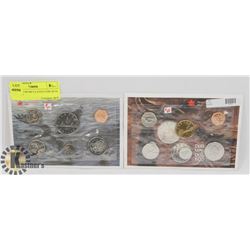 LOT OF 2 UNCIRCULATED COIN SETS 1995, 1987