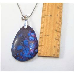 11)  NATURAL BLUE/PURPLE SEA SEDIMENT