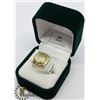 Image 3 : LEMON TOPAZ MEN'S RING