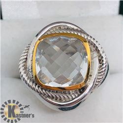 CRYSTAL MEN'S RING