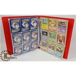 BINDER OF OVER 270 POKÉMON CARDS - ASSORTED SETS.