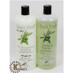 OLIVE'S BEST CLARI FYING SHAMPOO AND CONDITIONER