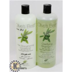 OLIVE'S BEST CLARI FYING SHAMPOO AND CONDITIONER