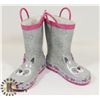 Image 1 : CHILDREN'S RUBBER BOOTS SIZE 8
