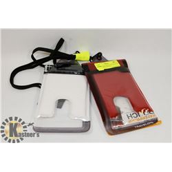 LOT OF 2 NEW TRAVELON FLOATING SMART PHONE POUCH