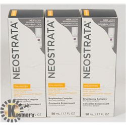 3 PACK OF NEOSTRATA ENLIGHTEN UNEVEN TONE AND