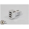 Image 1 : 3 PORT USB CAR CHARGER